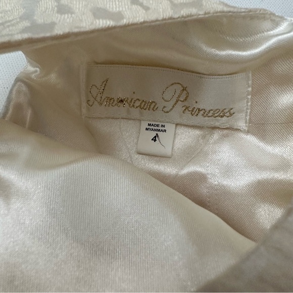 American Princess Toddler Girl Dress Size 4 - Picture 9 of 10